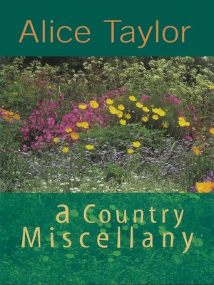 cover image of A Country Miscellany